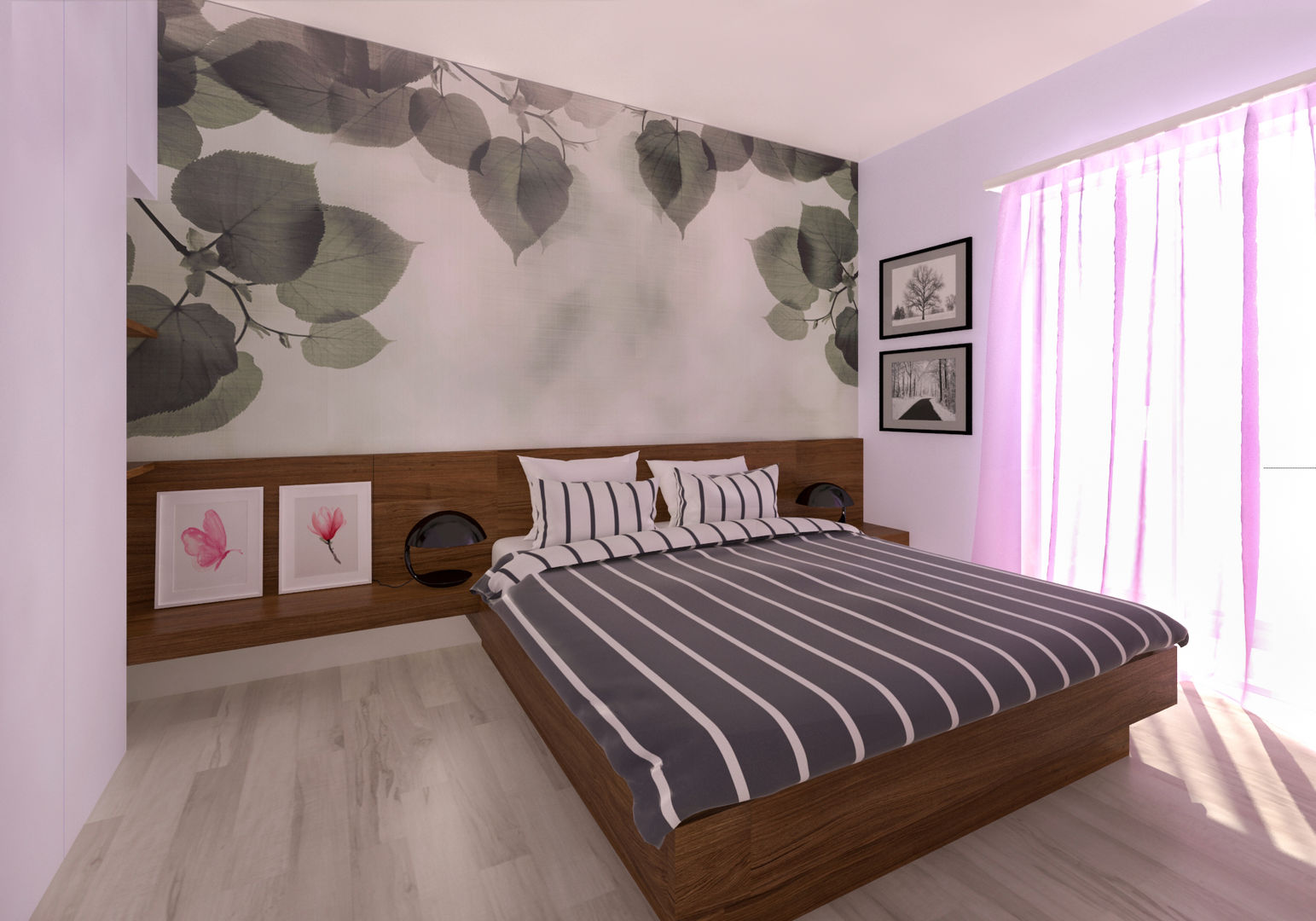 Keep calm - Casa B, ZeumaDesign - emotional interiors ZeumaDesign - emotional interiors Camera da letto moderna
