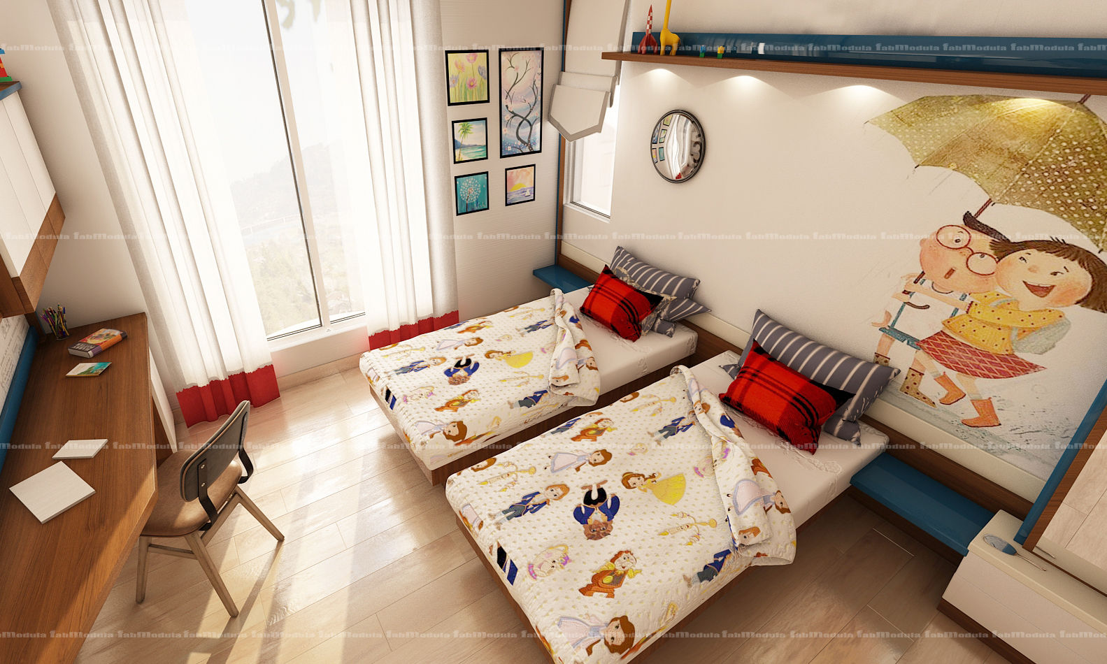 Kid's bedroom designs, Fabmodula Fabmodula 모던스타일 침실
