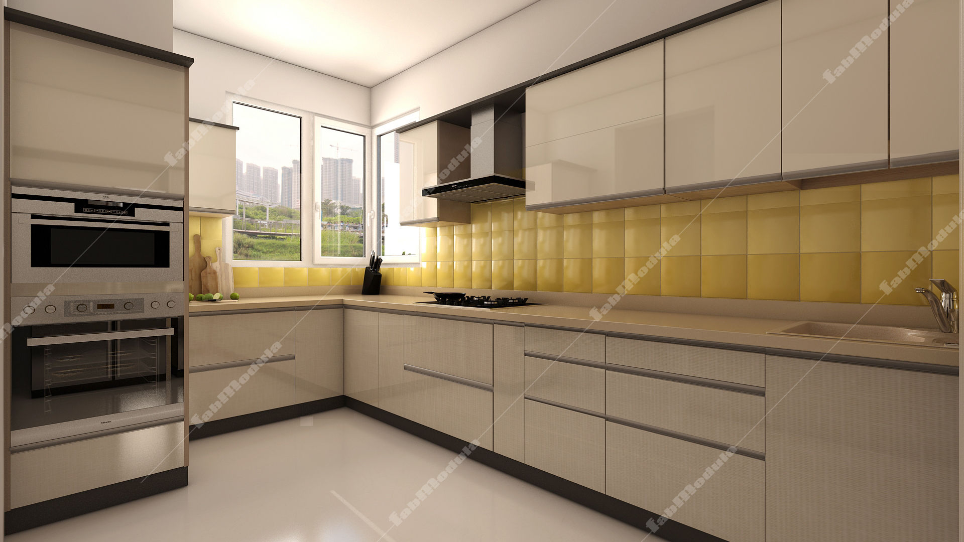 Kitchen designs, Fabmodula Fabmodula مطبخ