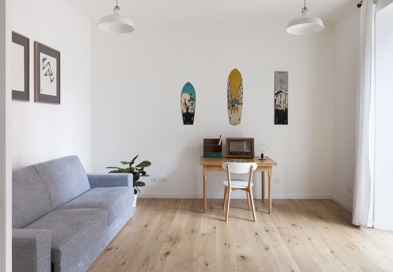 No.Lo. Flat, Filippo Colombetti, Architetto Filippo Colombetti, Architetto Scandinavische studeerkamer