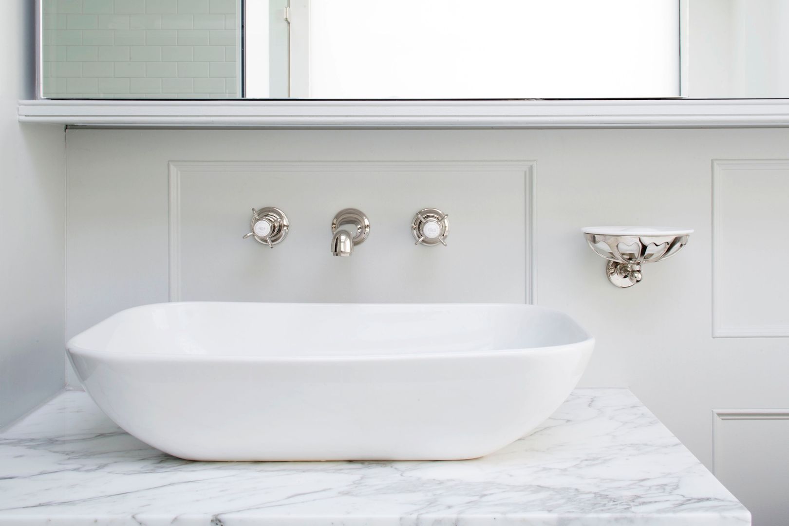 Vanity Top A2studio Salle de bain moderne vanity,bathroom,marble,taps