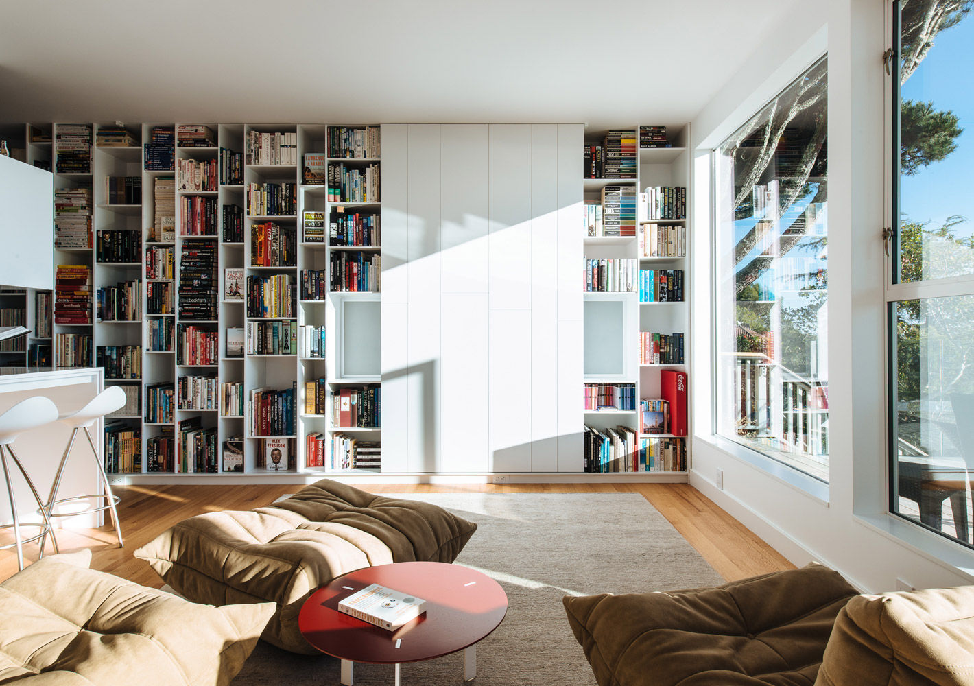 Sausalito Outlook, Feldman Architecture Feldman Architecture غرفة المعيشة