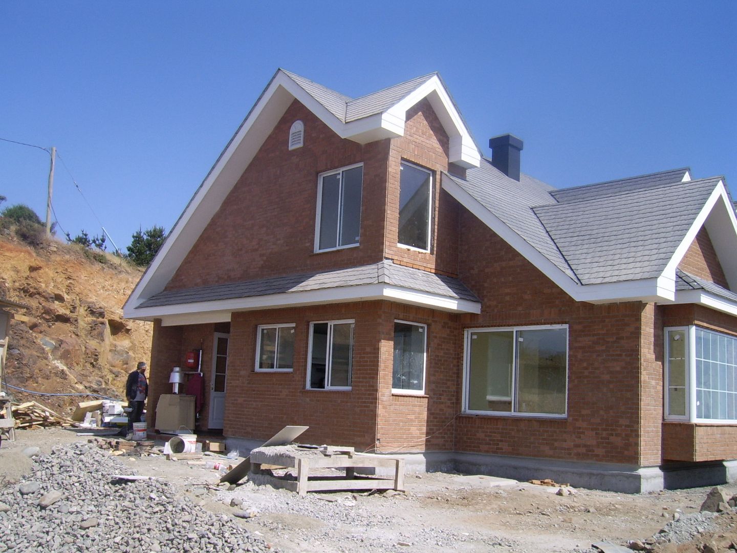 homify Log cabin Bricks