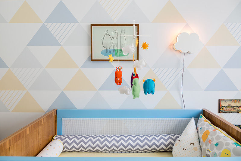 Quarto BB Luke, Studio Novak Studio Novak Scandinavian style nursery/kids room