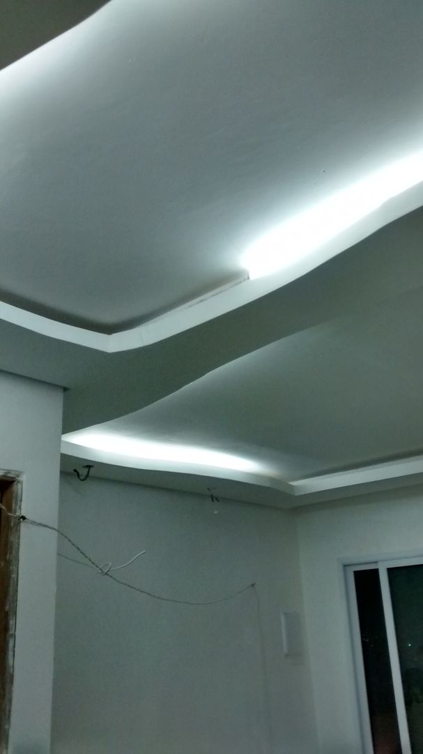 Decoração interno com leds, Flp Eletricista Flp Eletricista غرفة نوم