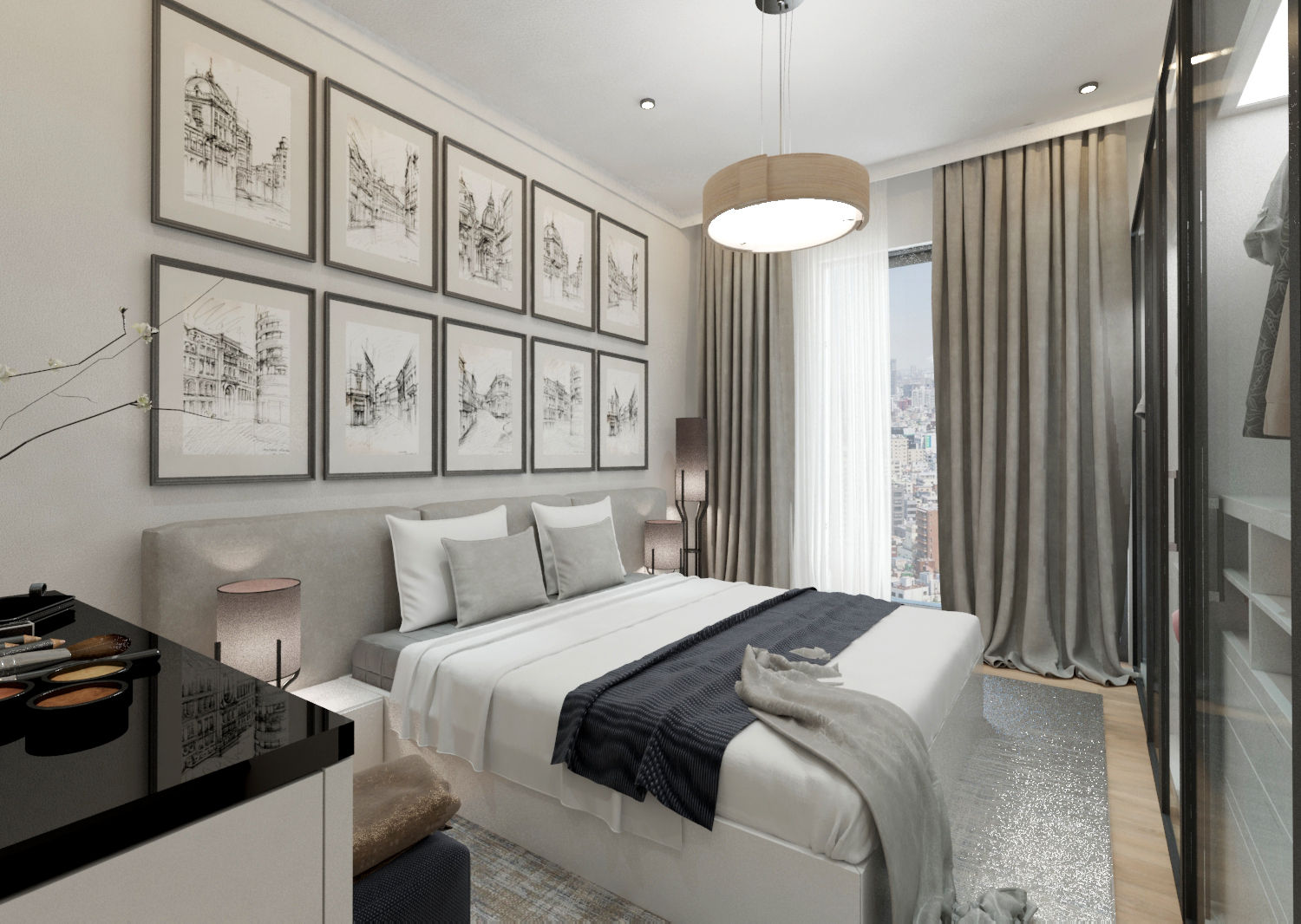 homify Modern style bedroom