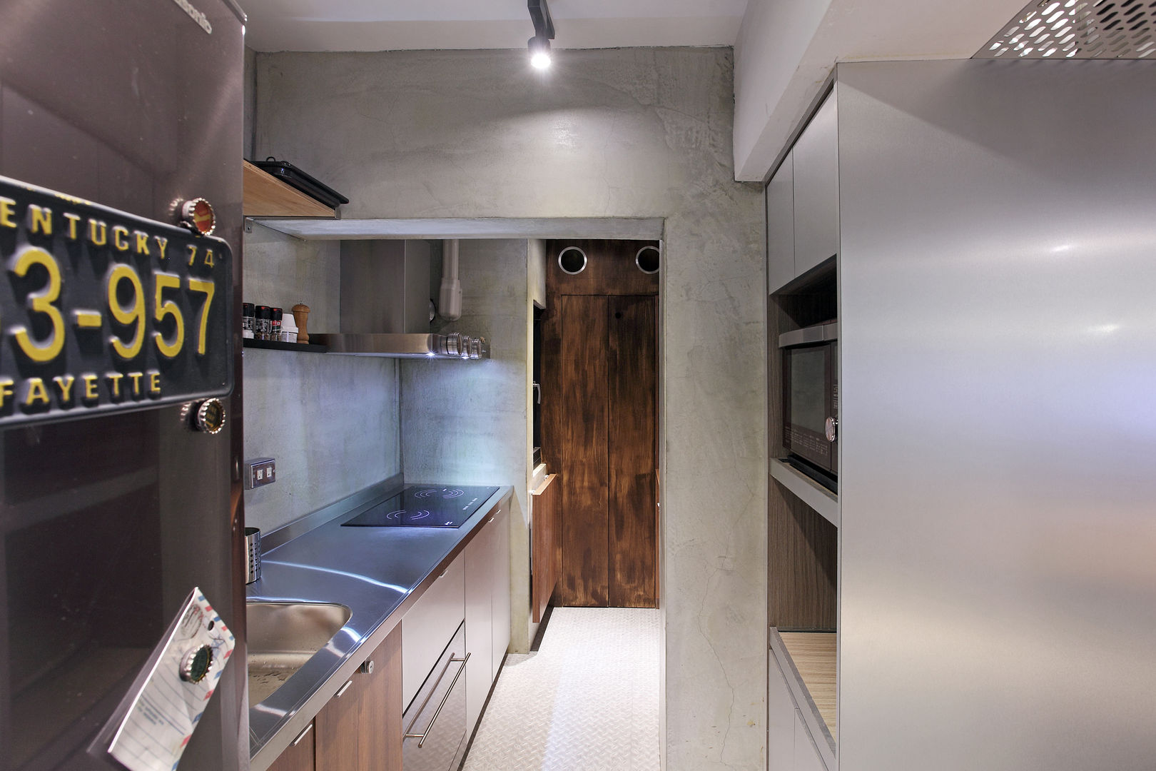 2014衛武營公寓好宅 - Apartment, 森畊空間設計 森畊空間設計 Cocinas equipadas Plata/Oro