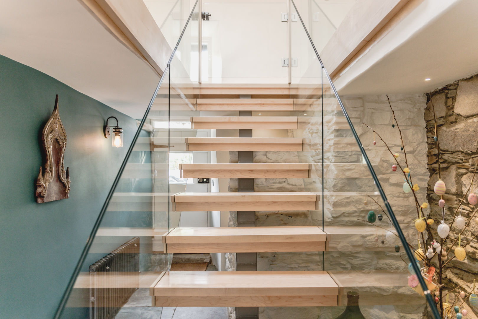 An Award-Winning Building Renovation , Living Space Architects Living Space Architects Escadas staircase,glass,modern,refurbishment,contemporary,historic