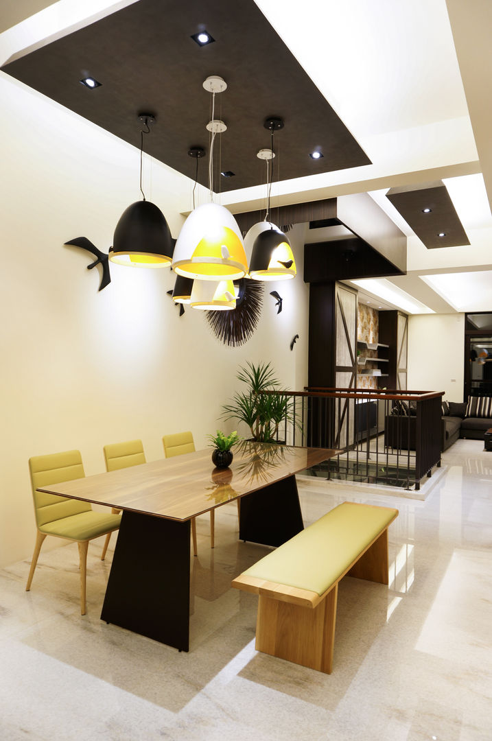住宅設計 / 李小姐, 沐築空間設計 沐築空間設計 Eclectic style dining room