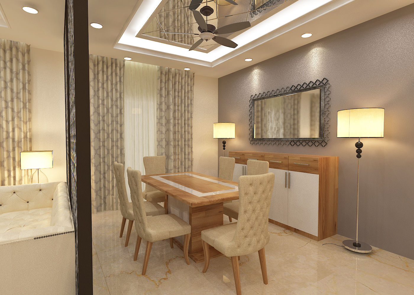 ATS hamlet One, NOIDA, Form & Function Form & Function Moderne Esszimmer