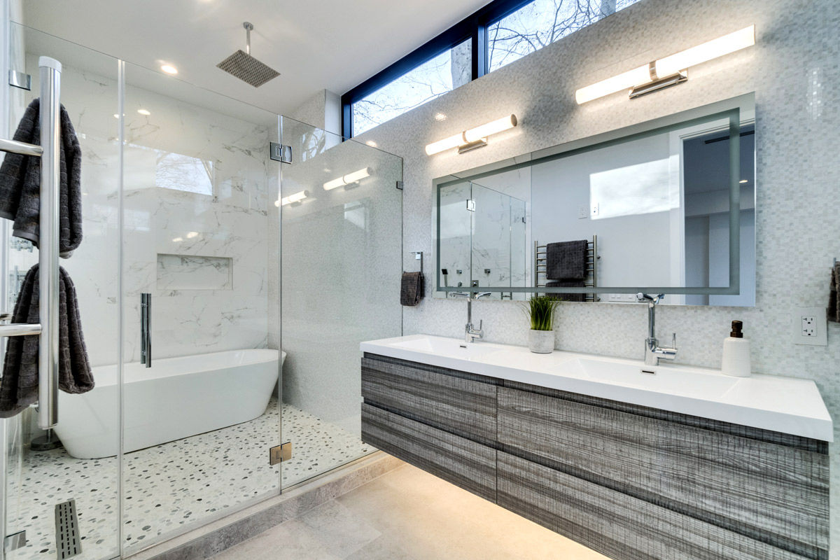 Chesapeake, KUBE architecture KUBE architecture Salle de bain moderne