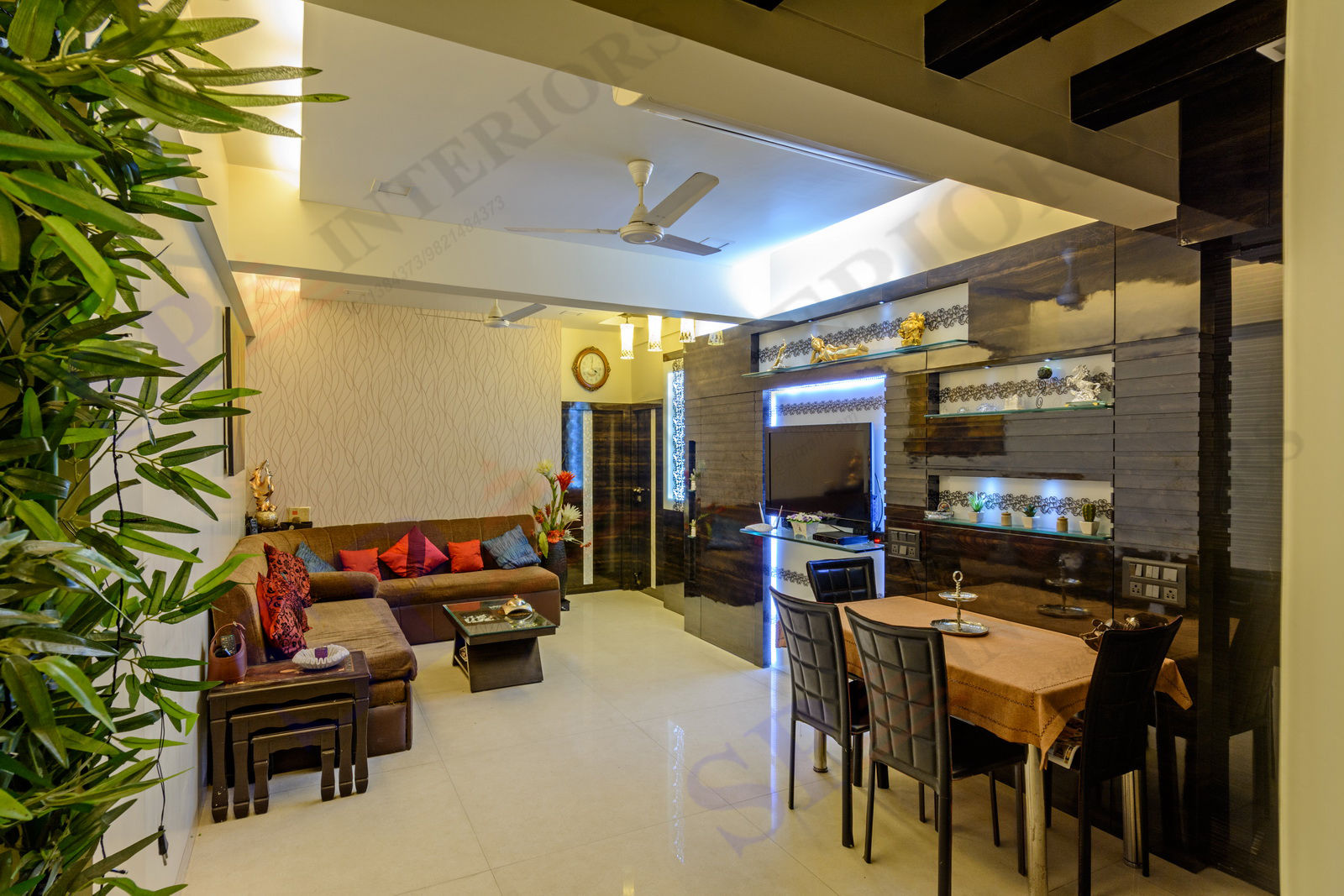 VarunJhaveri, SP INTERIORS SP INTERIORS Soggiorno moderno