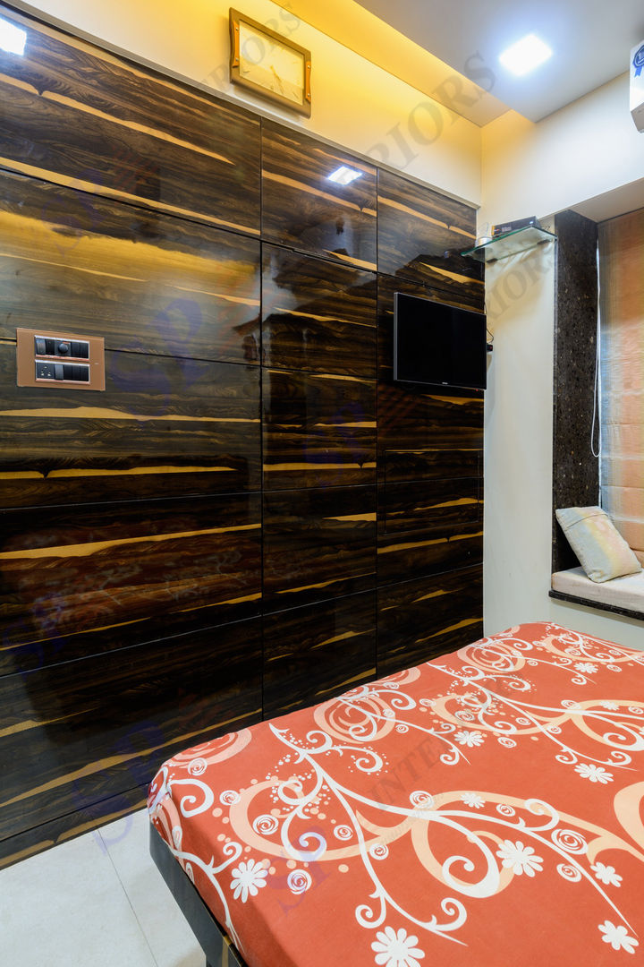 VarunJhaveri, SP INTERIORS SP INTERIORS Modern style bedroom