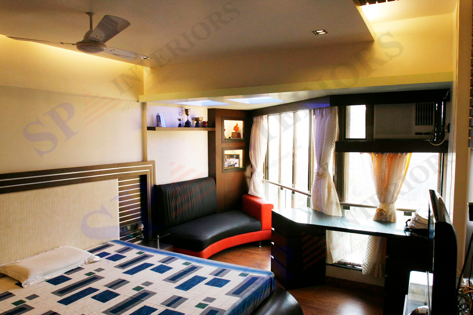 Sagar bajaj, SP INTERIORS SP INTERIORS Dormitorios modernos