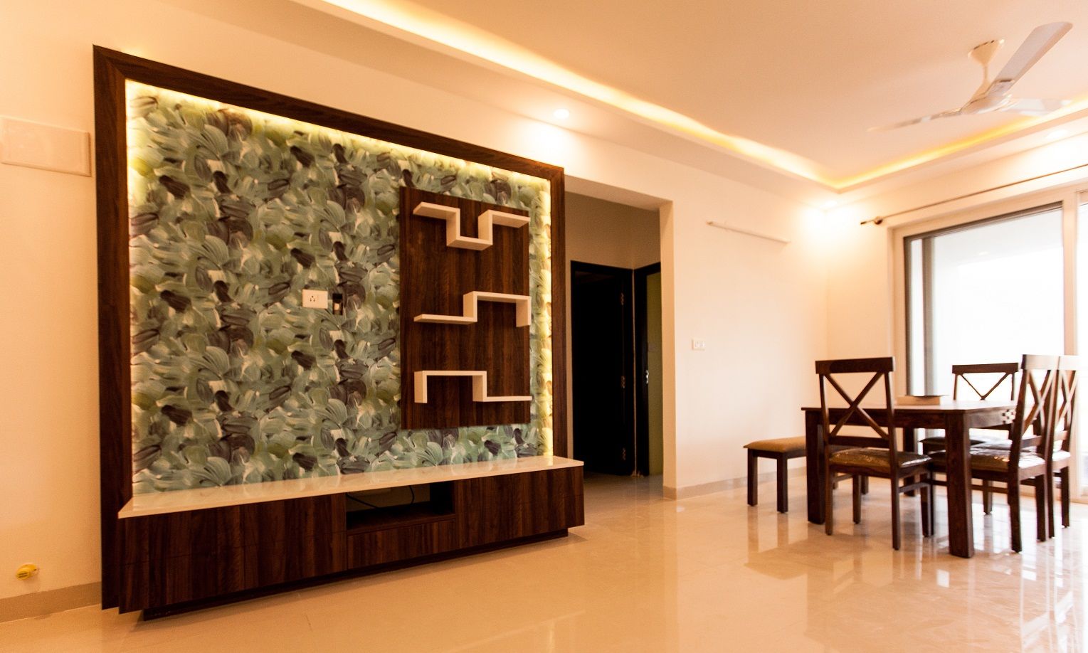 Mr. & Mrs. Ghosh's Residence, Bangalore, Studio Ipsa Studio Ipsa Salas modernas