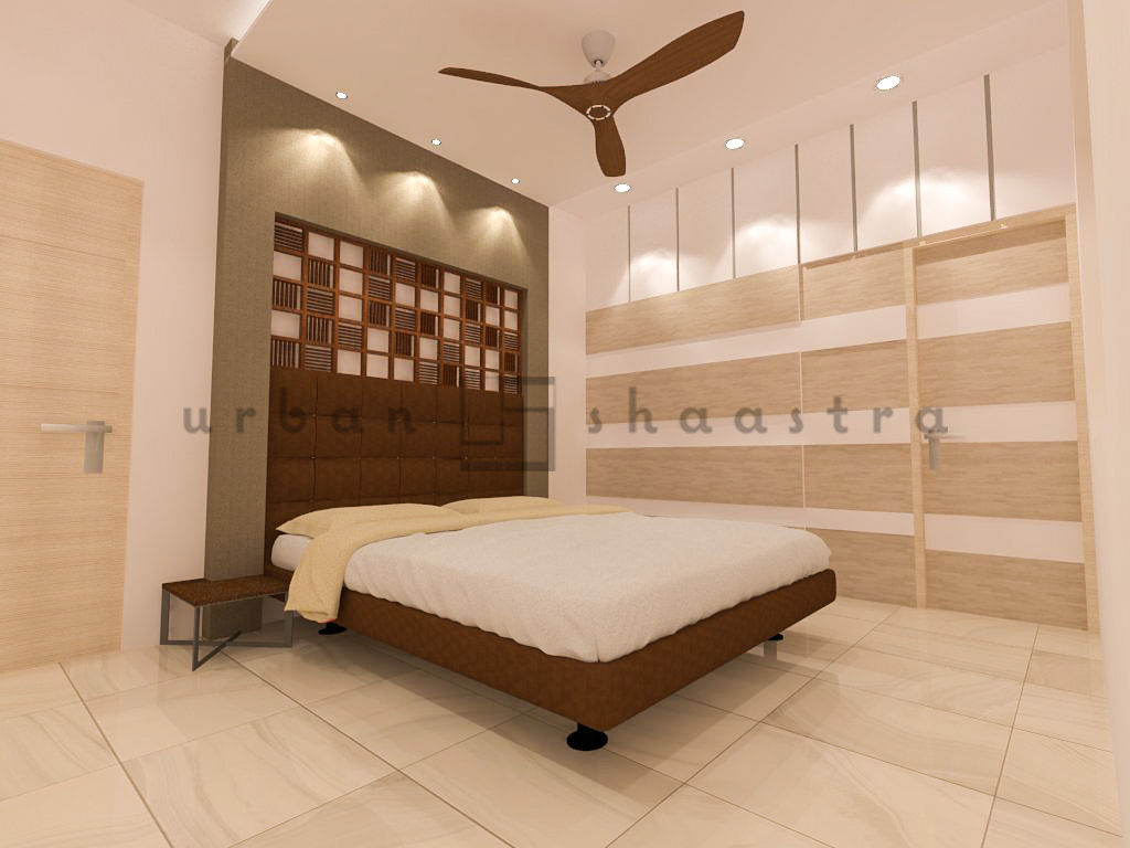 The Bedroom Urban Shaastra Minimalist bedroom MDF