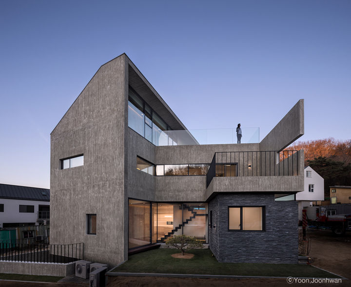 시연재, 디자인그룹 콜라보 디자인그룹 콜라보 Modern houses