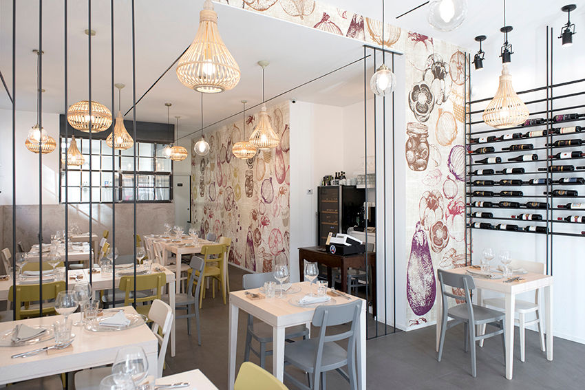 Ristorante C'esco Cucina_San Giovanni, ArchEnjoy Studio ArchEnjoy Studio Commercial spaces Gastronomy