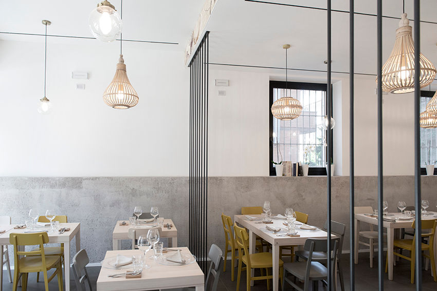 Ristorante C'esco Cucina_San Giovanni, ArchEnjoy Studio ArchEnjoy Studio مساحات تجارية مطاعم