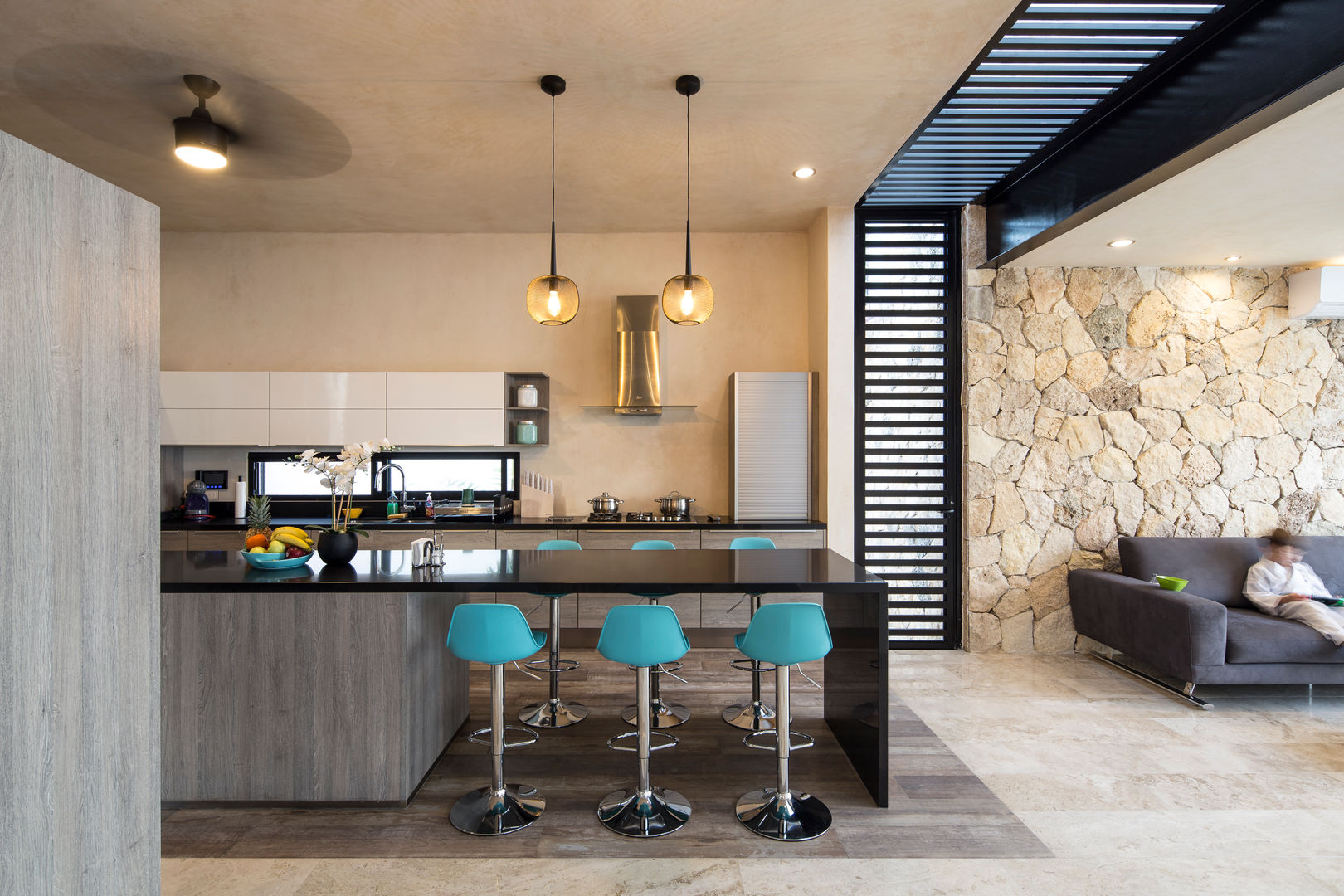 Un Patio, P11 ARQUITECTOS P11 ARQUITECTOS Modern kitchen