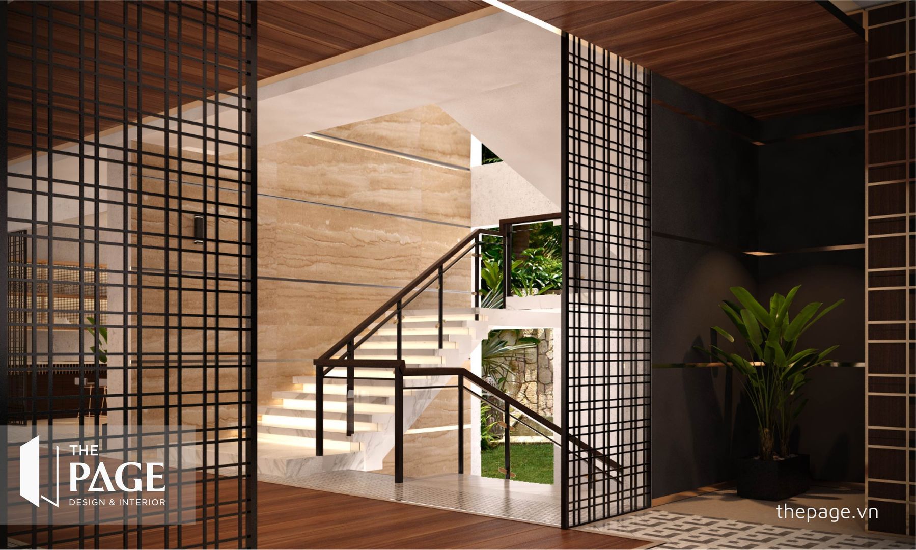 VILLA VŨNG TÀU, The Page Interior & Design The Page Interior & Design Escadas