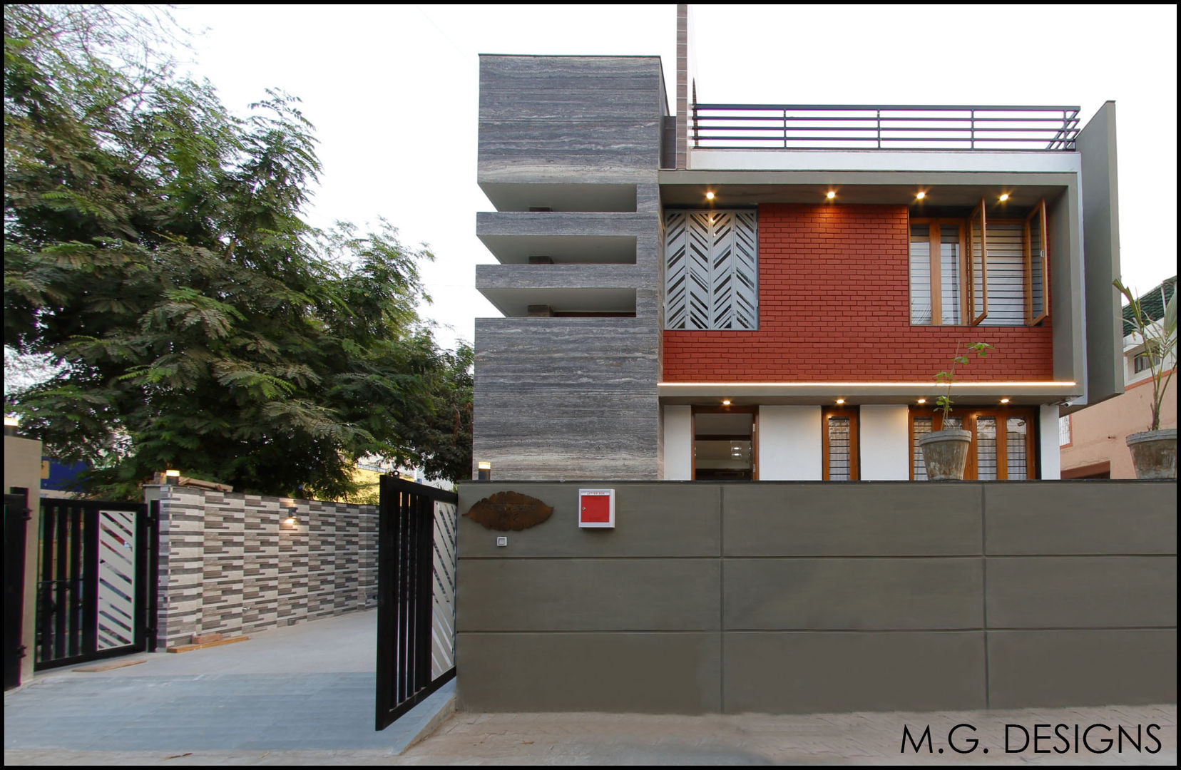 Bungalow Facade malvigajjar Modern Houses