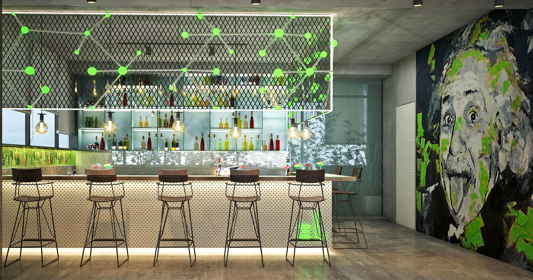 ML- The bar Lab homify 商业空间 酒吧&夜店