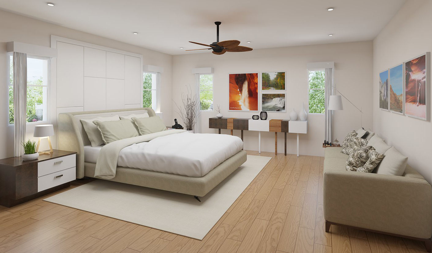 Casa Allea Master's Bedroom Constantin Design & Build Modern style bedroom