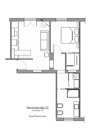 Bilocale Minimal, MINIMAL | Laboratorio d'Interni MINIMAL | Laboratorio d'Interni Minimalist living room