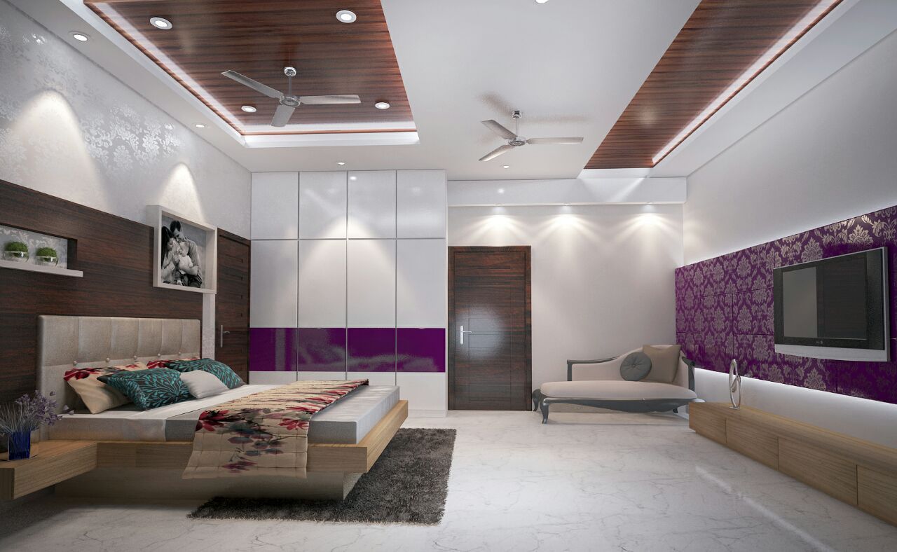 Residence-Pinjaniji, KHOWAL ARCHITECTS + PLANNERS KHOWAL ARCHITECTS + PLANNERS Modern style bedroom