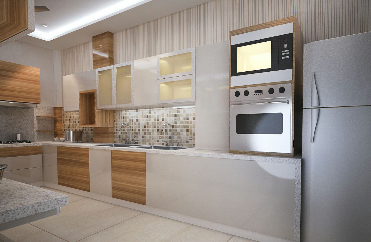 Residence-Pinjaniji, KHOWAL ARCHITECTS + PLANNERS KHOWAL ARCHITECTS + PLANNERS Moderne Küchen