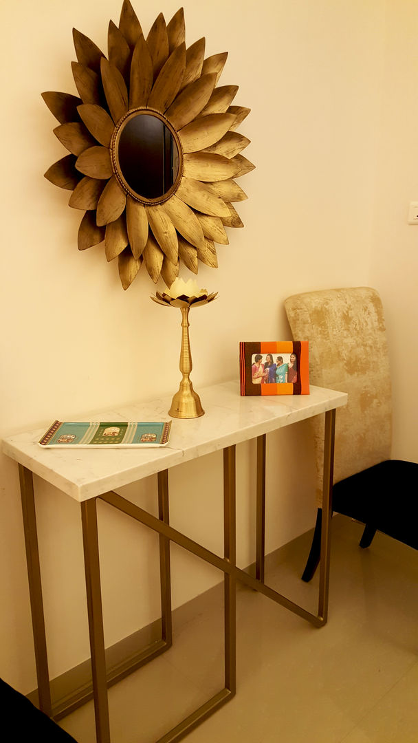 SANDEEP RESIDENCE, CARTWHEEL CARTWHEEL Modern corridor, hallway & stairs