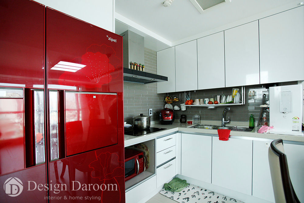 송파동 레이크 해모로 , Design Daroom 디자인다룸 Design Daroom 디자인다룸 Kitchen