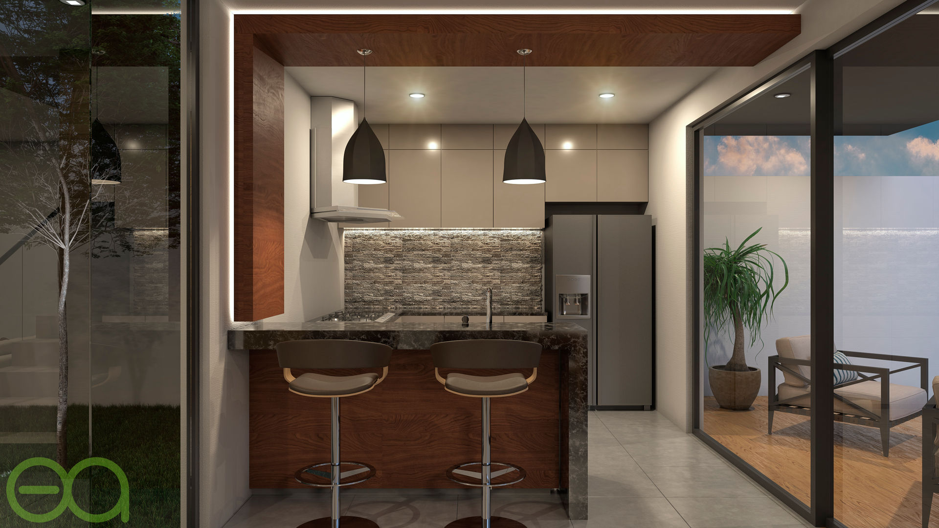 homify Modern kitchen