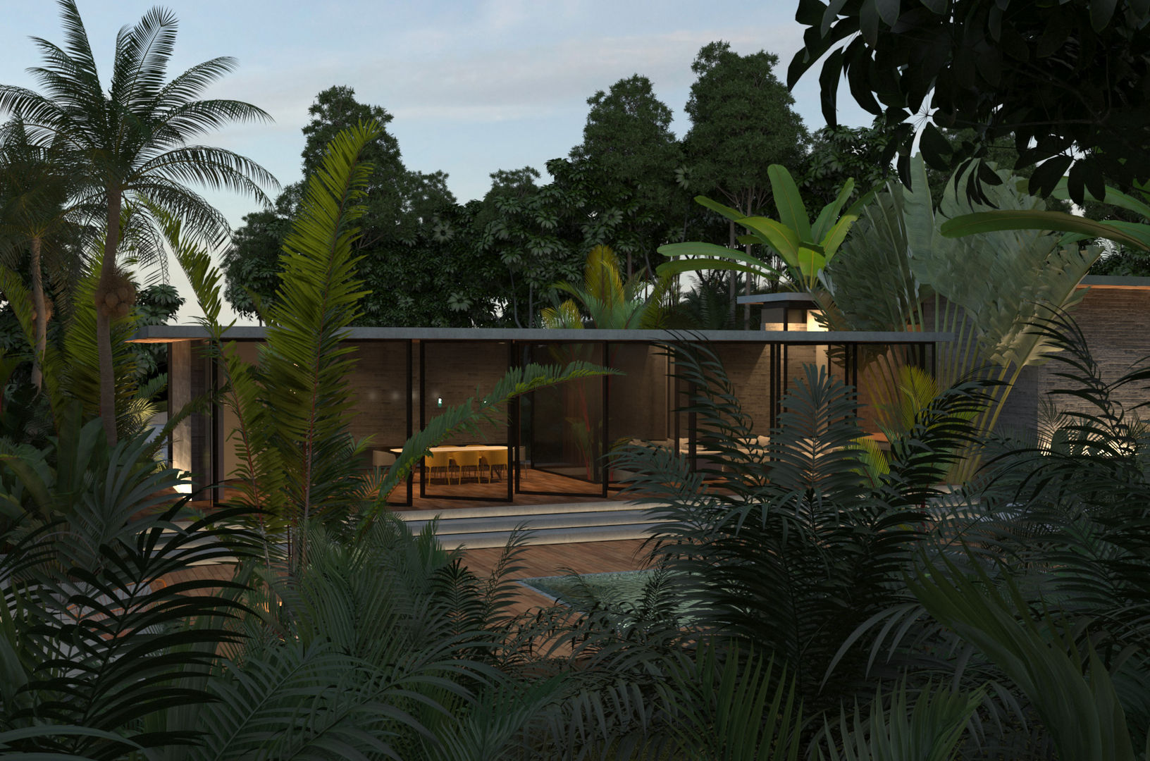 CASA PALMERA, JSM Arquitectos JSM Arquitectos 房子