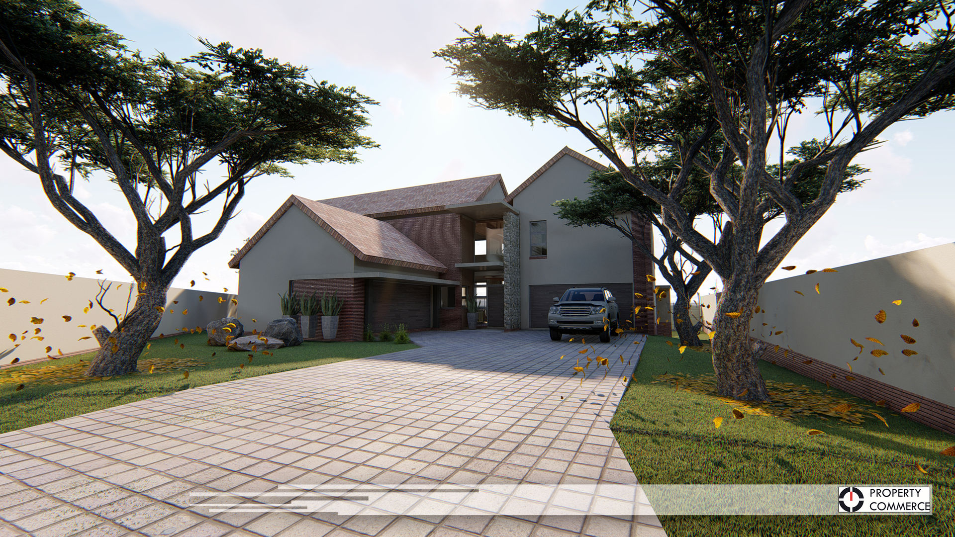 House Ramokoena, Property Commerce Architects Property Commerce Architects Modern houses