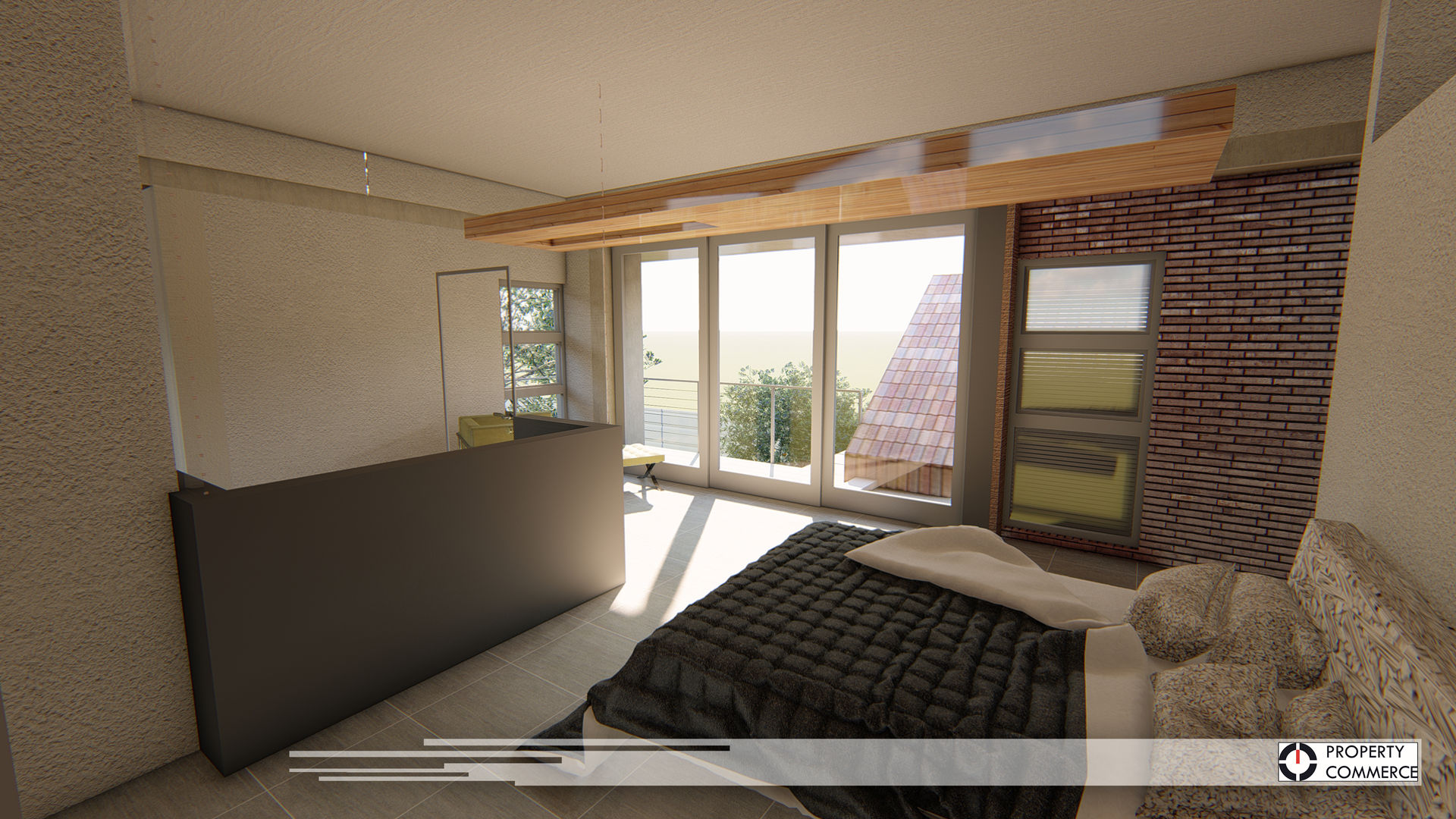 House Ramokoena, Property Commerce Architects Property Commerce Architects Modern style bedroom