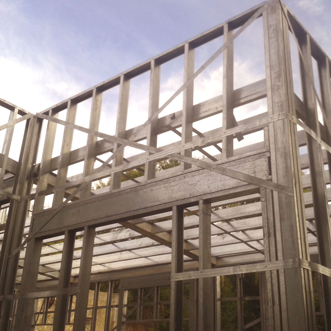 Obra DP, do Arquitectura (Construcción en Steel Framing y Panales Sip) do Arquitectura (Construcción en Steel Framing y Panales Sip) Casas unifamiliares