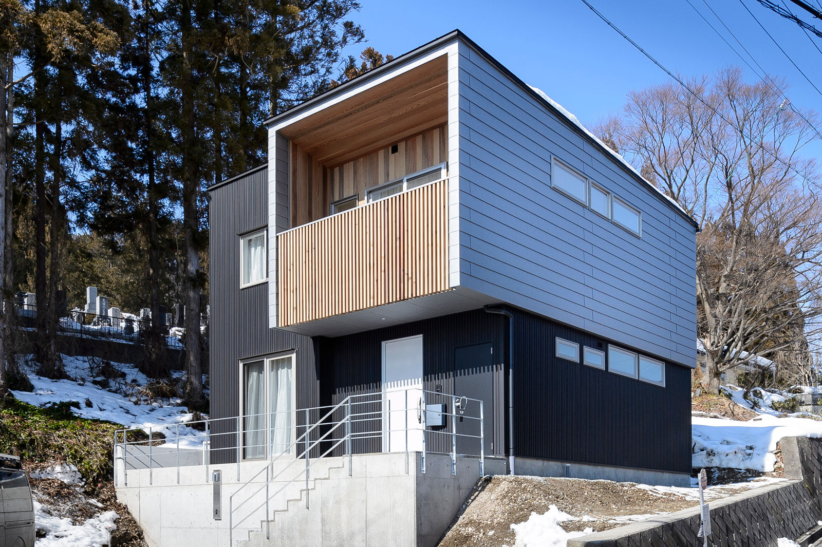 HouseK2, 一級建築士事務所 ima建築設計室 一級建築士事務所 ima建築設計室 Casas de estilo escandinavo Metal