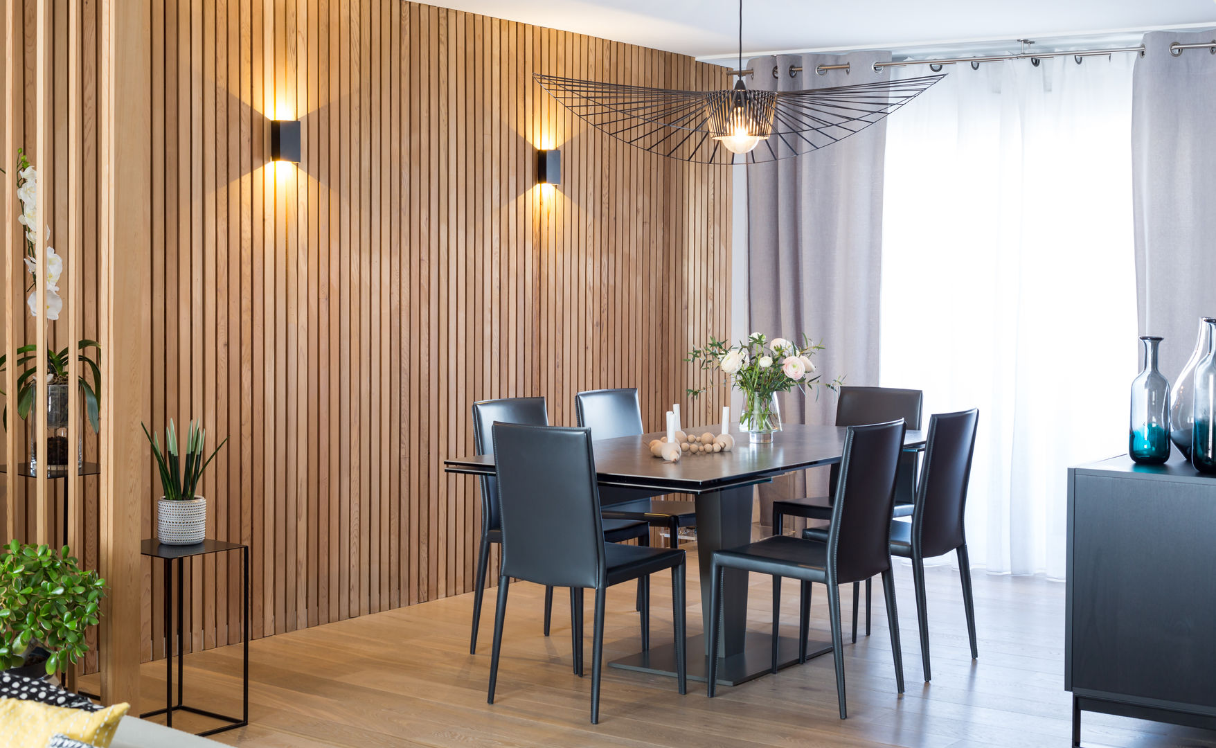 Appartement Wilson - Bordeaux, Julie Chatelain Julie Chatelain Modern dining room