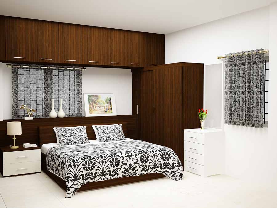 County dark homify Classic style bedroom Plywood