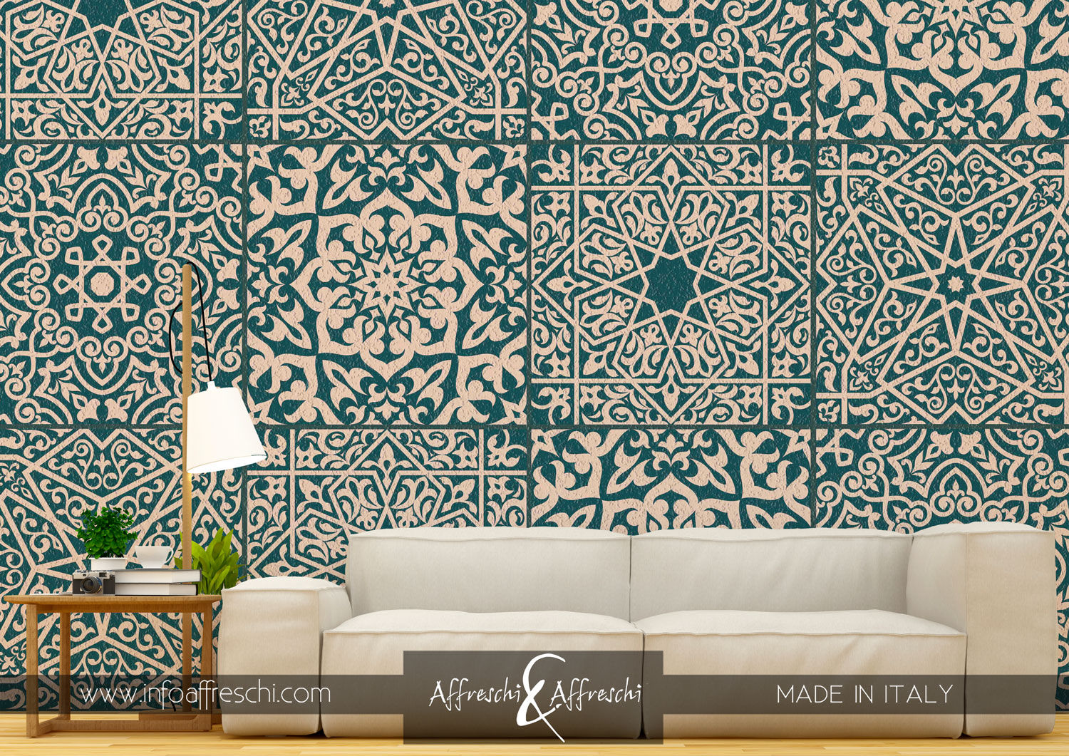 homify Mediterranean style walls & floors Wallpaper