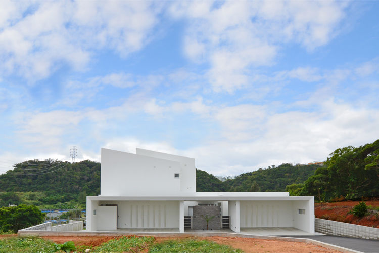 森の二世帯, 久友設計株式会社 久友設計株式会社 Casas minimalistas Concreto reforçado