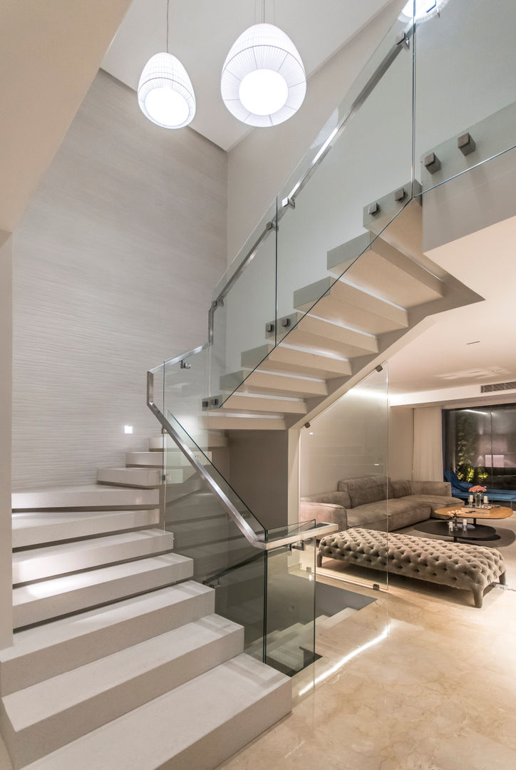 CASA FV, Design Group Latinamerica Design Group Latinamerica Stairs Stone