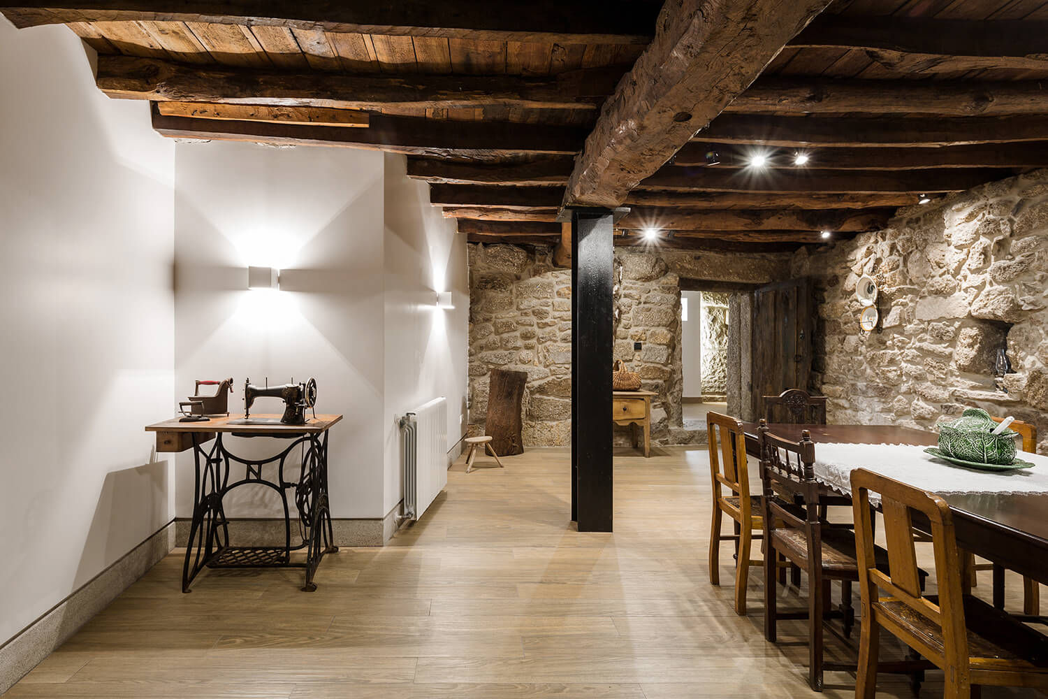 Casa na aldeia, Estúdio AMATAM Estúdio AMATAM Comedores de estilo rural