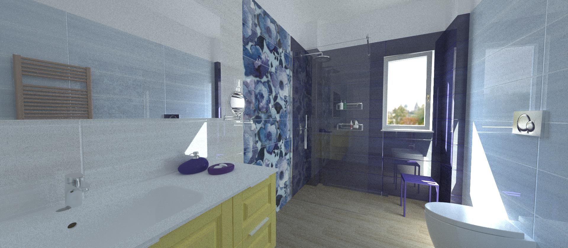 Ultraviolet Bathroom, Artebagno Artebagno Nowoczesna łazienka Aluminium/Cynk