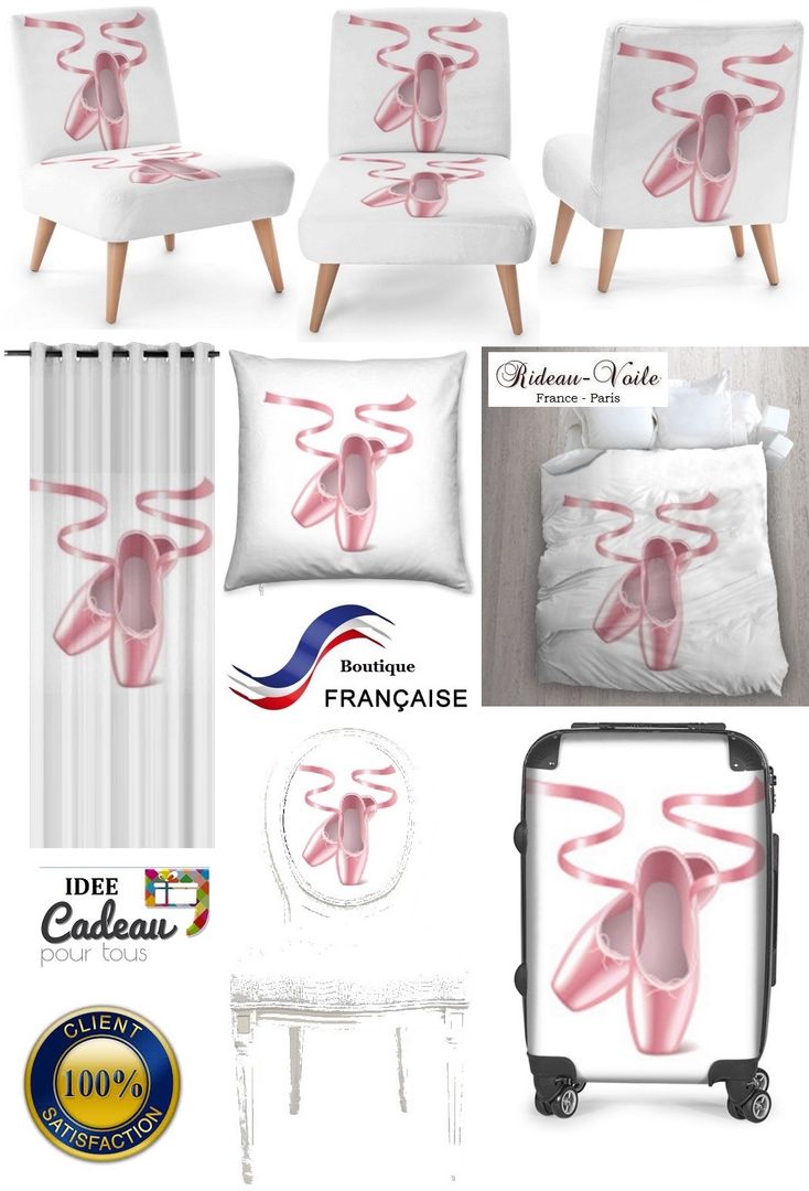 Housse De Coussin 45x45 Cm - Motif Ballerine Danseuse - Taie Décorative Pour Canapé, Lit, Salon