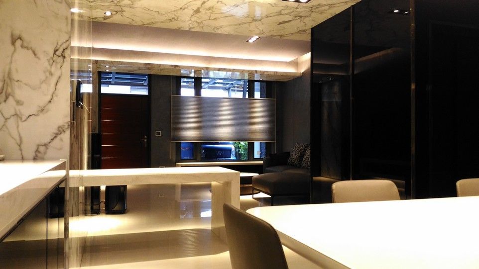 泡茶區 勻境設計 Unispace Designs Modern living room