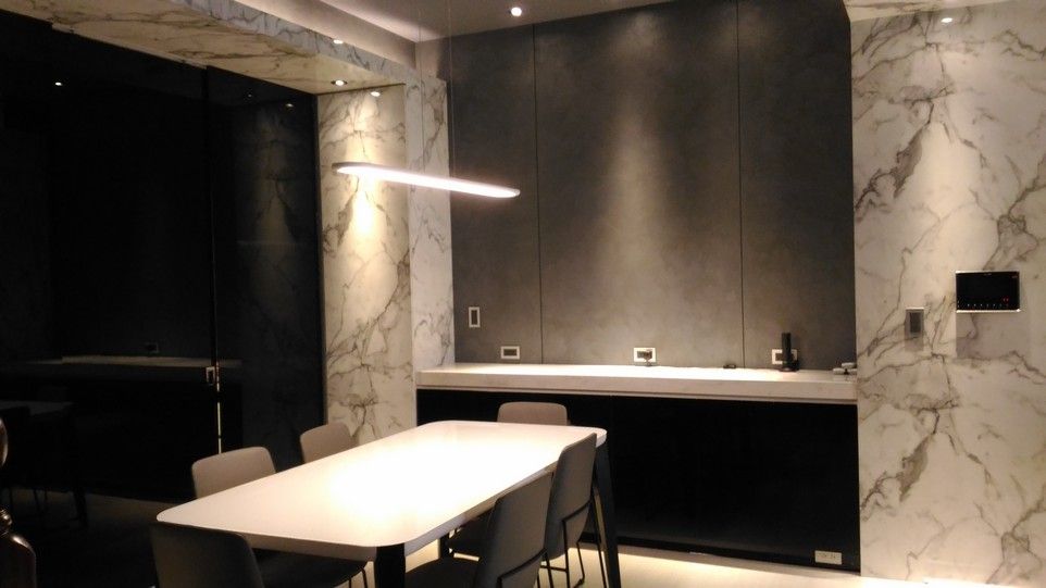 餐廳 勻境設計 Unispace Designs Modern dining room