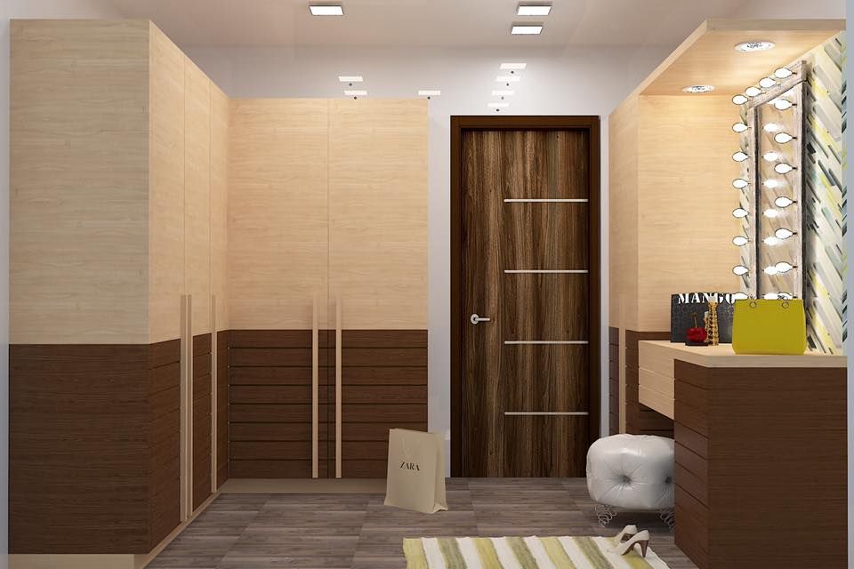 homify غرفة الملابس